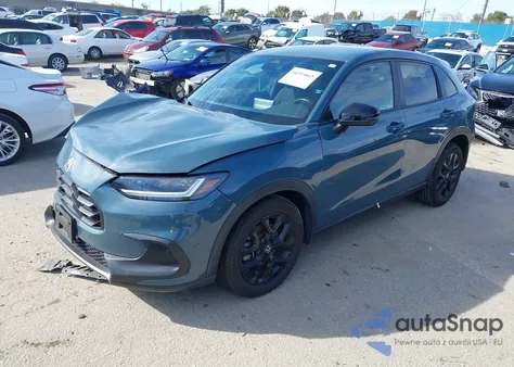 2023 Honda Hr-V 2Wd Sport z USA, uszkodzony, nr VIN 3CZRZ1H58PM704211